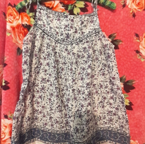 Vintage Hippy Bohemian Cami tops / Tanks ..All 3 . - Picture 3 of 5